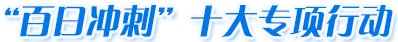 ‘百日沖刺’十大專項行動
