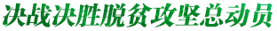 決戰(zhàn)決勝脫貧攻堅(jiān)總動(dòng)員
