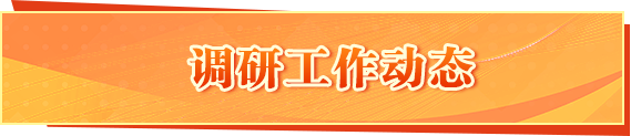 調(diào)研工作動態(tài)
