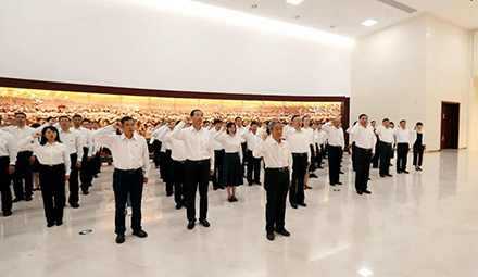 教育部參觀中國(guó)共產(chǎn)黨歷史展覽 從百年黨史中汲取教育報(bào)國(guó)的磅礴力量