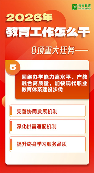 2026年全國教育工作會議要點來了，組圖帶你看