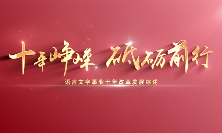 十年崢嶸 砥礪前行——語(yǔ)言文字事業(yè)十年改革發(fā)展綜述