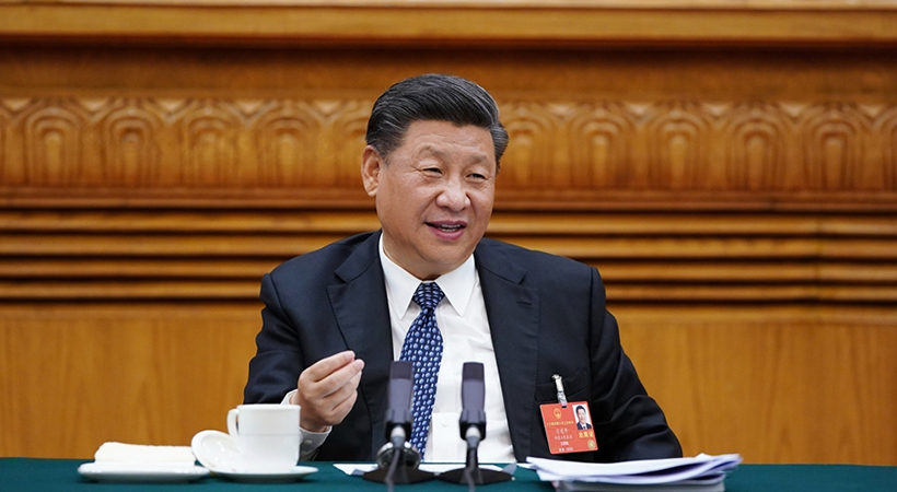 習(xí)近平參加湖北代表團(tuán)審議